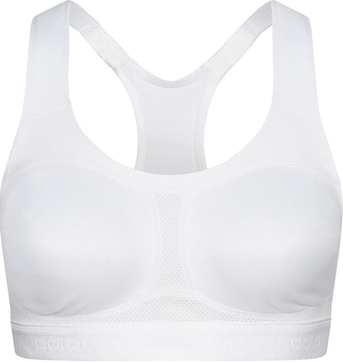 Women's Sports Bra Odlo Sport-Bh High Ultimate Fit White 80A