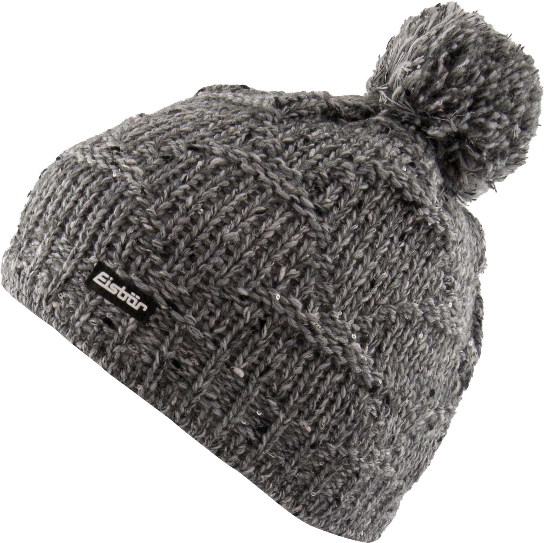 Winter Cap Eisbär Wms Netta Pompon Grey,