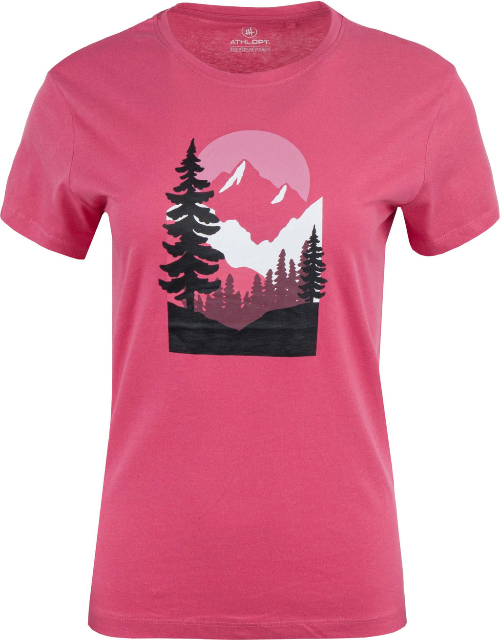 Women's T-shirt Athl. Dpt Flo Fuchsia, S