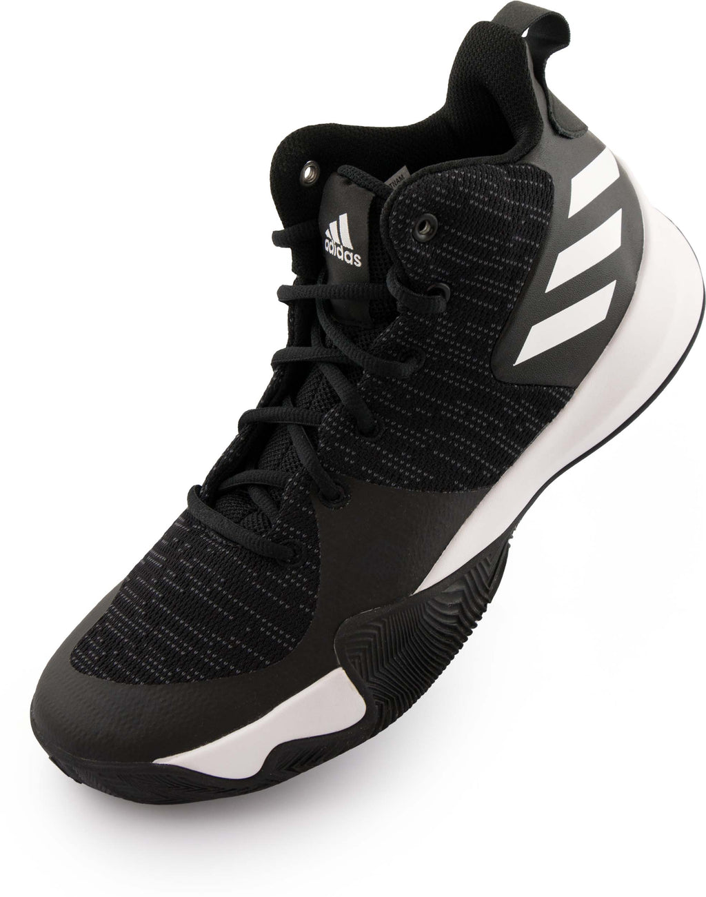 Adidas Men Explosive Flash Black-Carbon-White 46 2/3