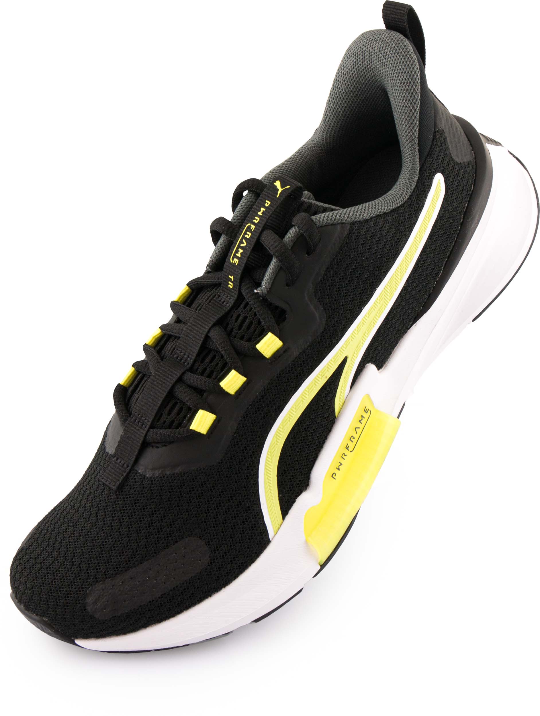 Puma Men Pwrframe Tr 2 Black-Yellow-White 39