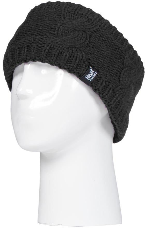 Women's Winter Headband Heat Holders Alta Black