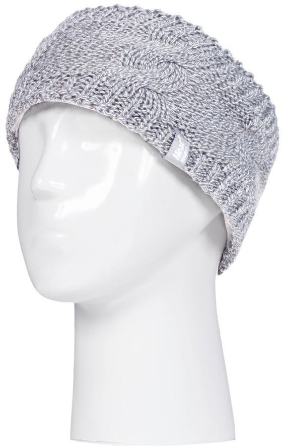 Women's Winter Headband Heat Holders Alta Light Grey