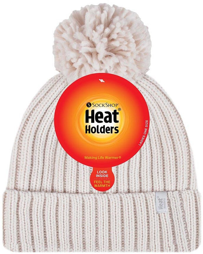 Women's Winter Hat Heat Holders Arden Cream