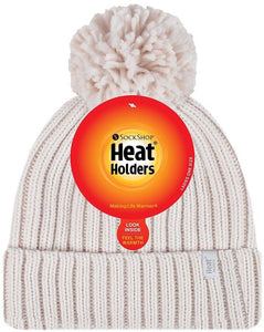 Women's Winter Hat Heat Holders Arden Cream