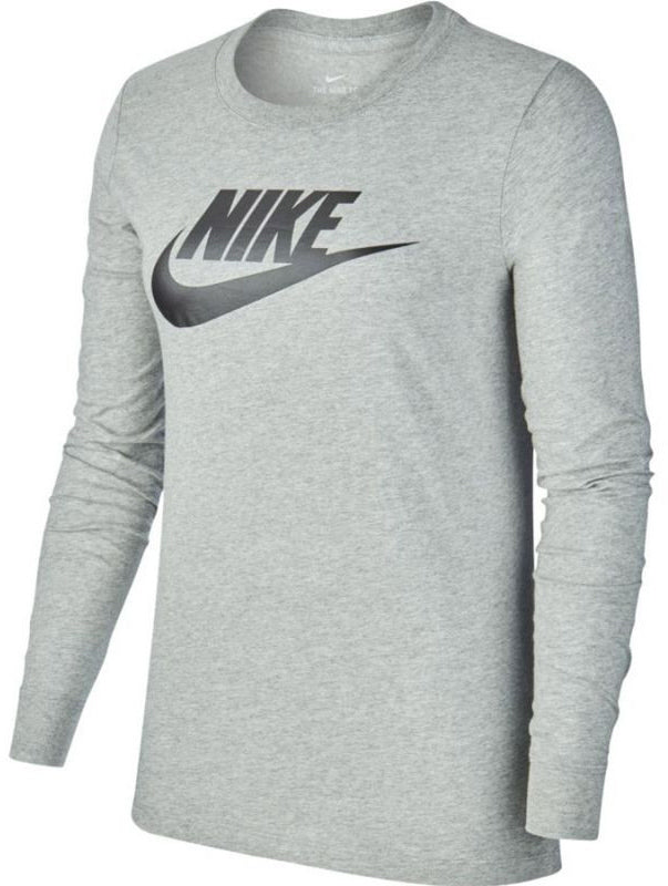 Women's T-shirt Nike Essential Icon Futura Gray M