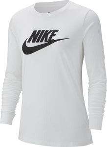 Women's T-shirt Nike Essential Icon Futura White L