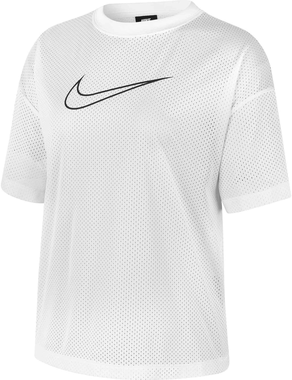 Women's T-shirt Nike Mesh Shirt Top White M