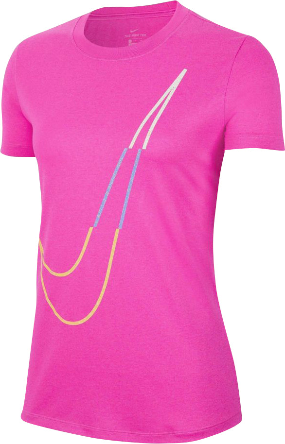 Women's T-shirt Nike Dri-Fit Legend Icon Clash Pink, Xs