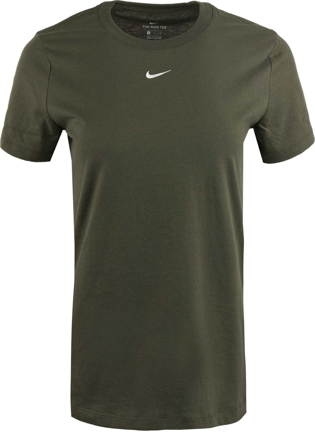 Women's T-shirt Nike Essential T-Shirt Crew Green, S