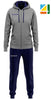 Women's Set Givova King Donna Grey-Blue, S