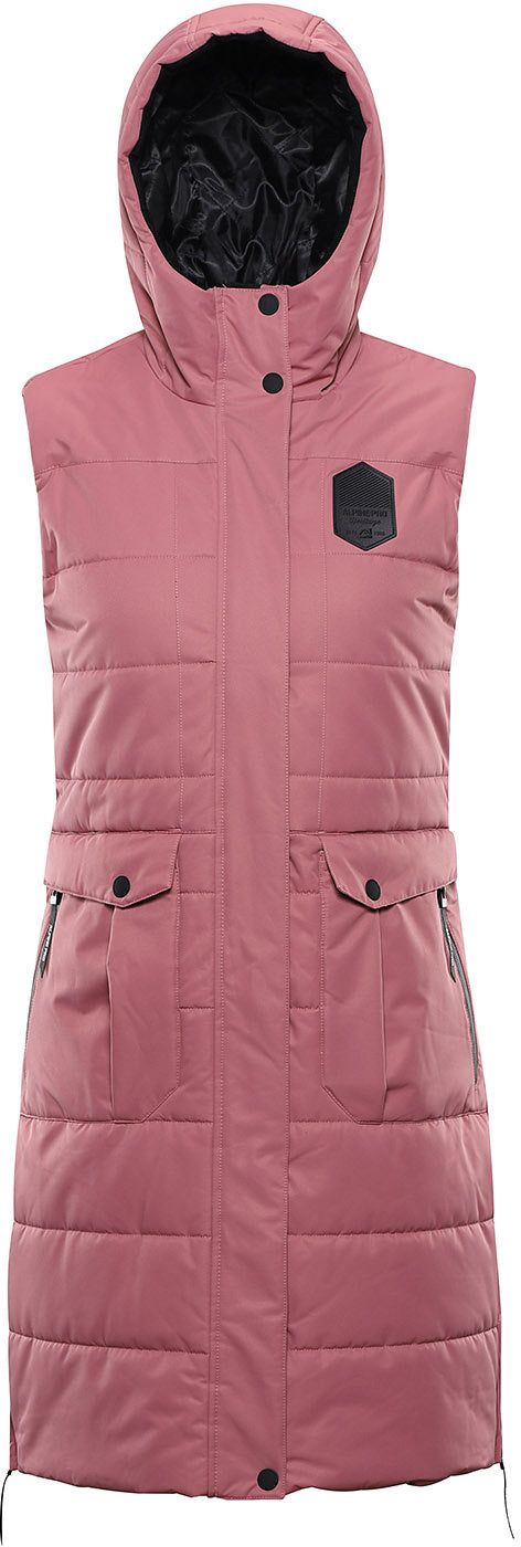 Women's Winter Vest Alpine Pro Harda Pink Xl