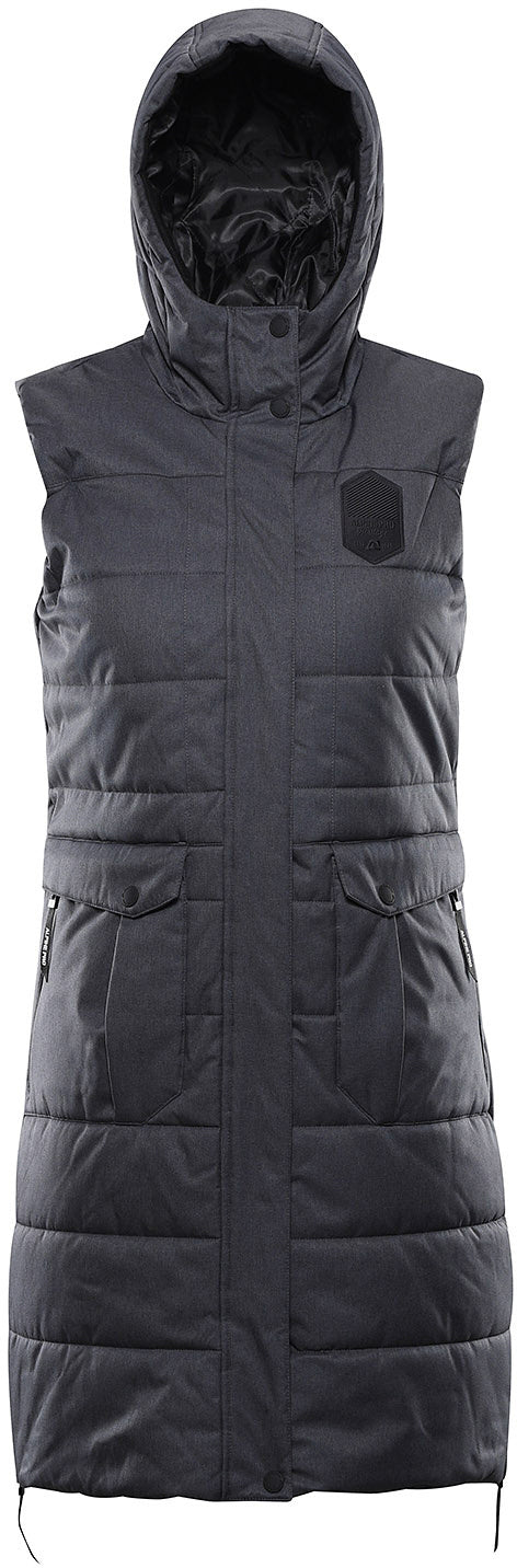 Women's Winter Vest Alpine Pro Harda Grey, S