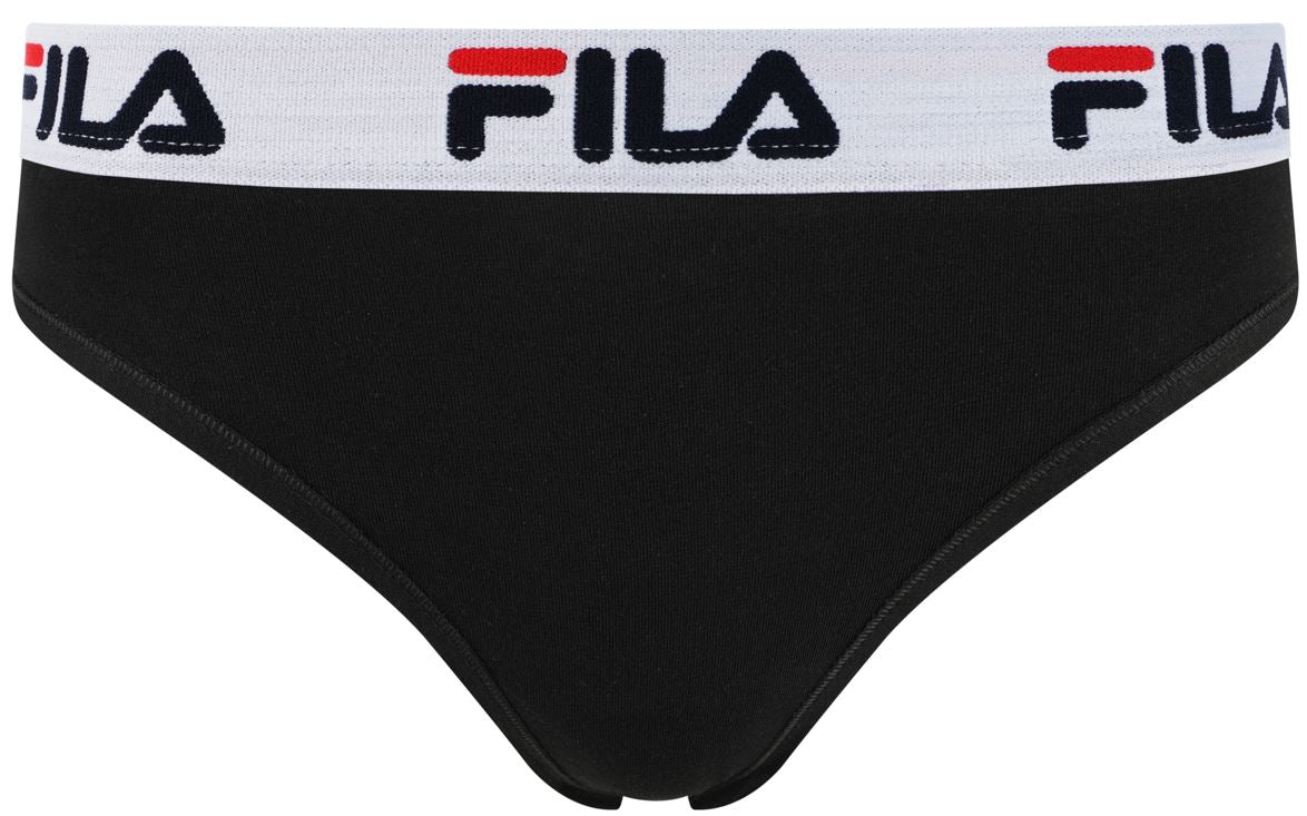 Fila Elastic Black Women's Briefs, Xs