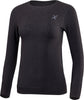 Klimatex Cindy Black Women's Seamless Thermo Top, Xs-S