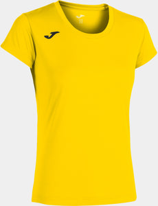 Women's T-shirt Joma Record Ii Yellow, S