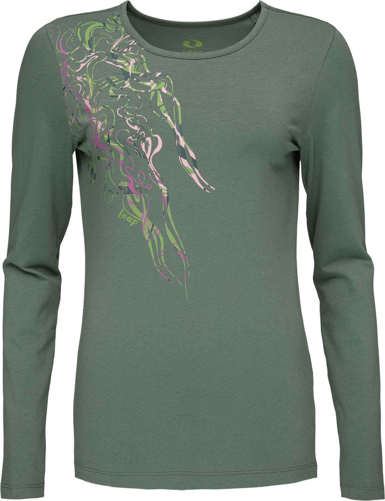 Women's T-shirt Loap Abmora Green, S