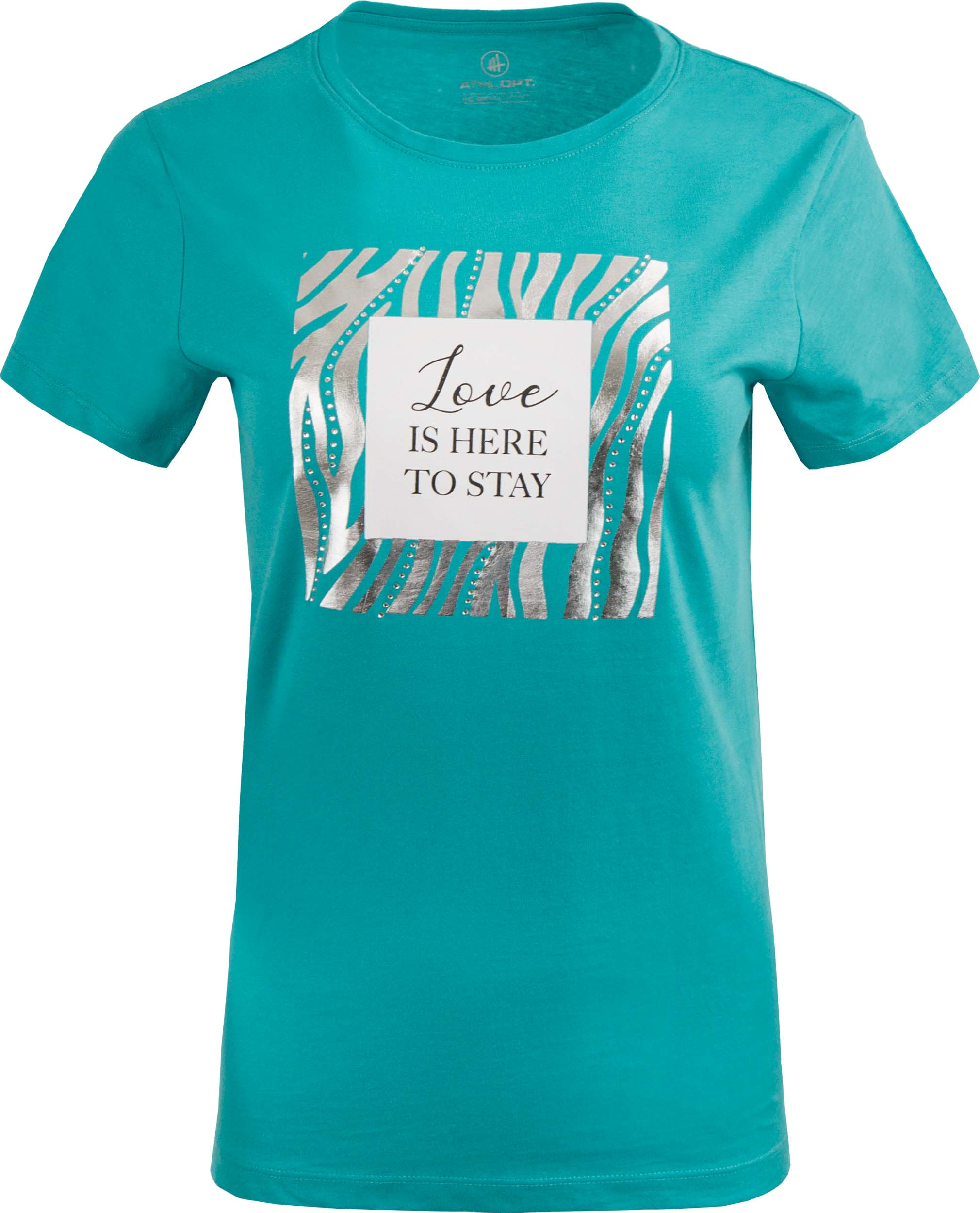 Women's T-shirt Athl. Dpt Piper Turquoise Xl