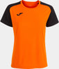 Women's T-shirt Joma Academy Iv Orange-Black, S