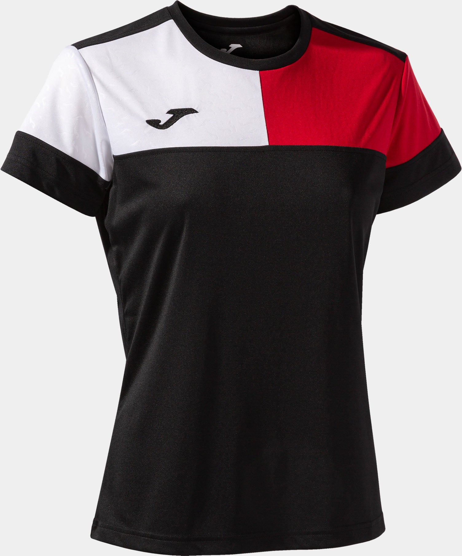 Women's T-shirt Joma Camiseta Manga Black-Red Xl