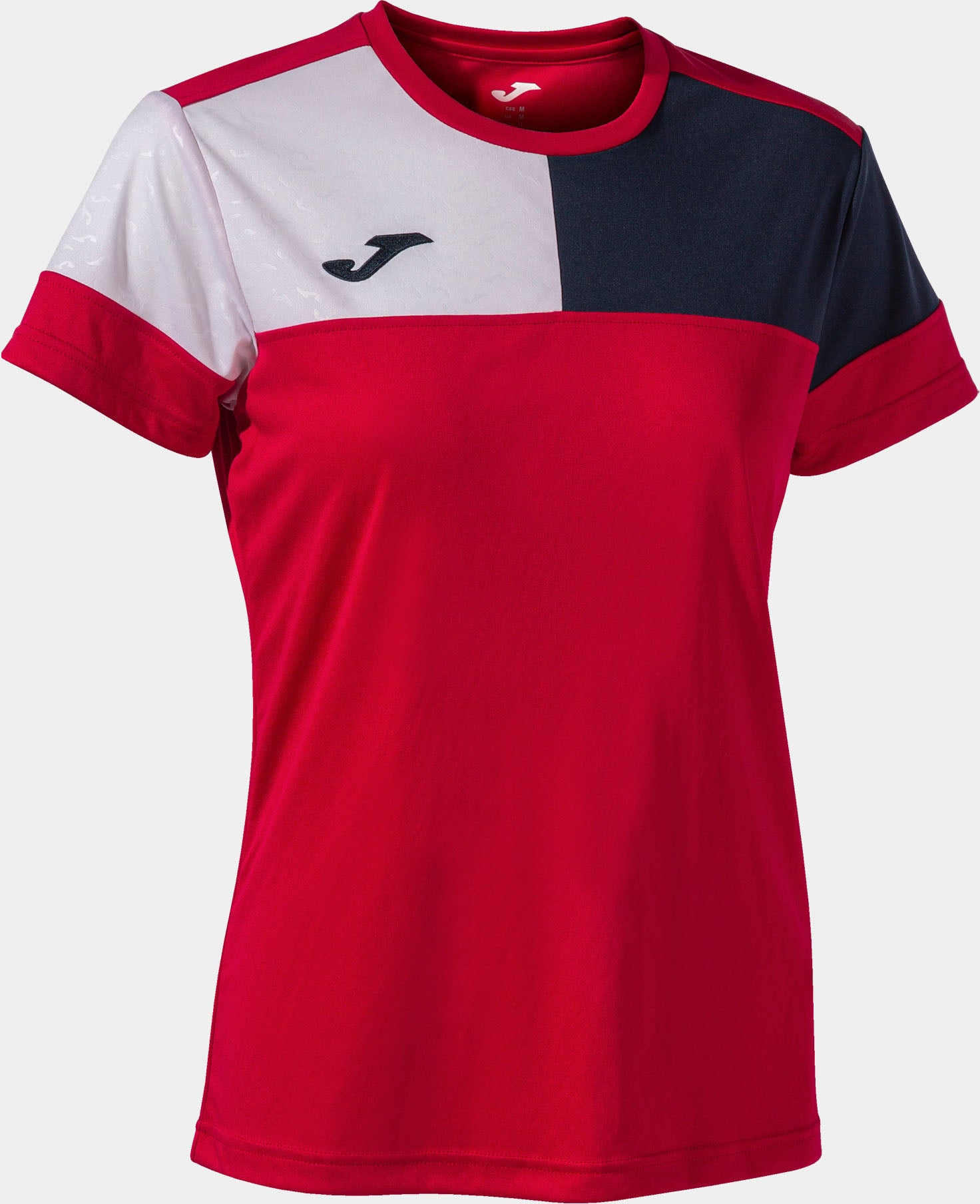 Women's T-shirt Joma Camiseta Manga Red-Navy, Xs