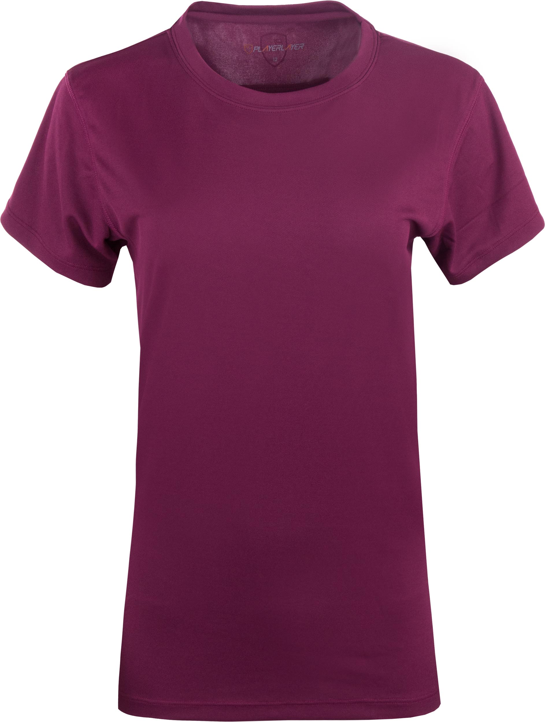 Women's Playerlayer Victory Tee Maroon, Xs