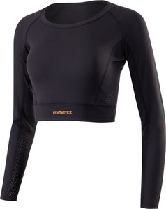 Women's Crop Top Klimatex Mera Black, S