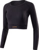 Women's Crop Top Klimatex Mera Black, S