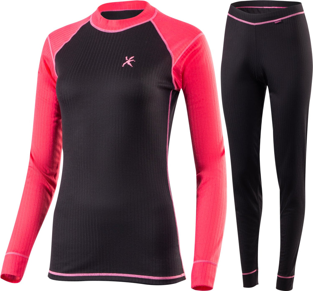 Women's Functional Thermoset Klimatex Darla Black-Pink, S