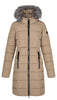 Women's Coat Loap Takka Brown M