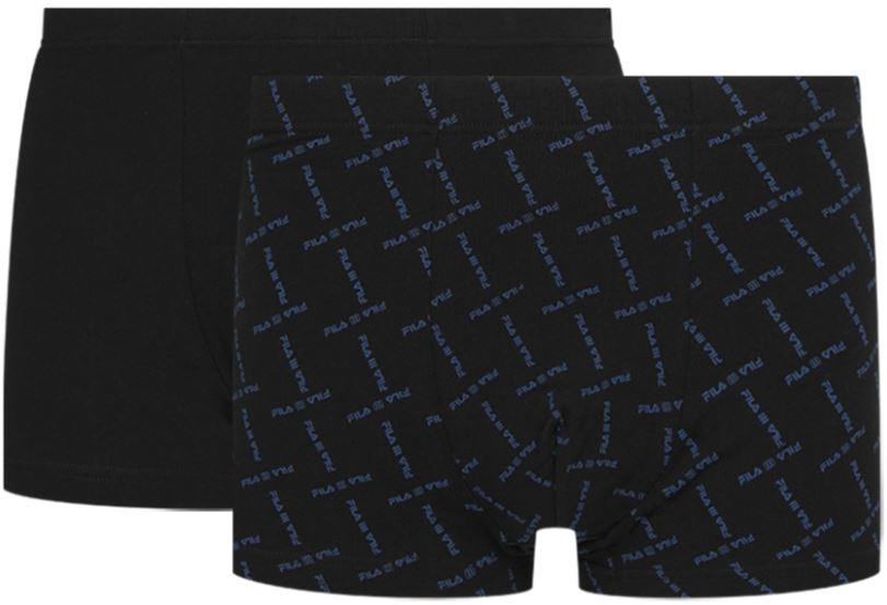 Boxers Fila 2-Pack Black L