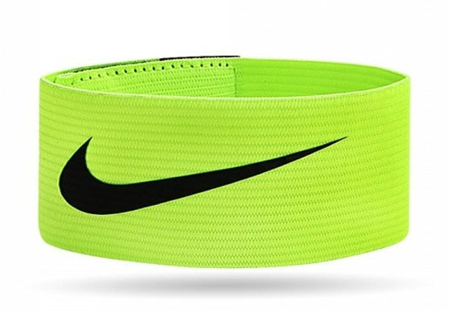 Captain's Tape Nike Futbol Arm Band 2.0 Volt-Black green