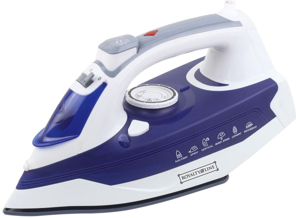 Royalty Line Blue Steam Iron,