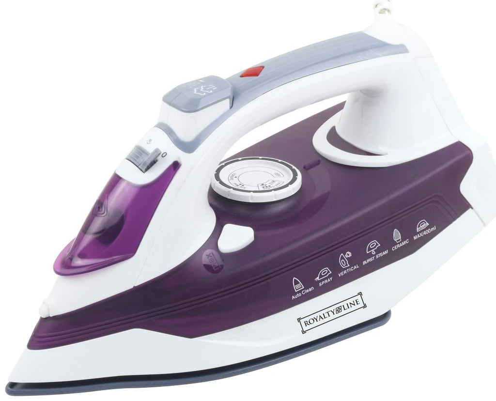 Royalty Line Purple Steam Iron,