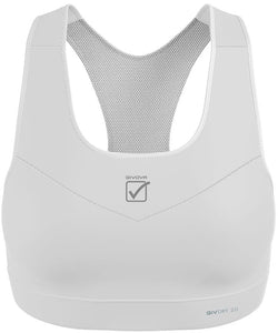 Sports Bra Givova Top Donna White, Xs