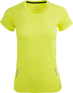 Sports T-shirt Jumper Ladies Yellow, Xs