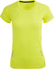 Sports T-shirt Jumper Ladies Yellow, Xs