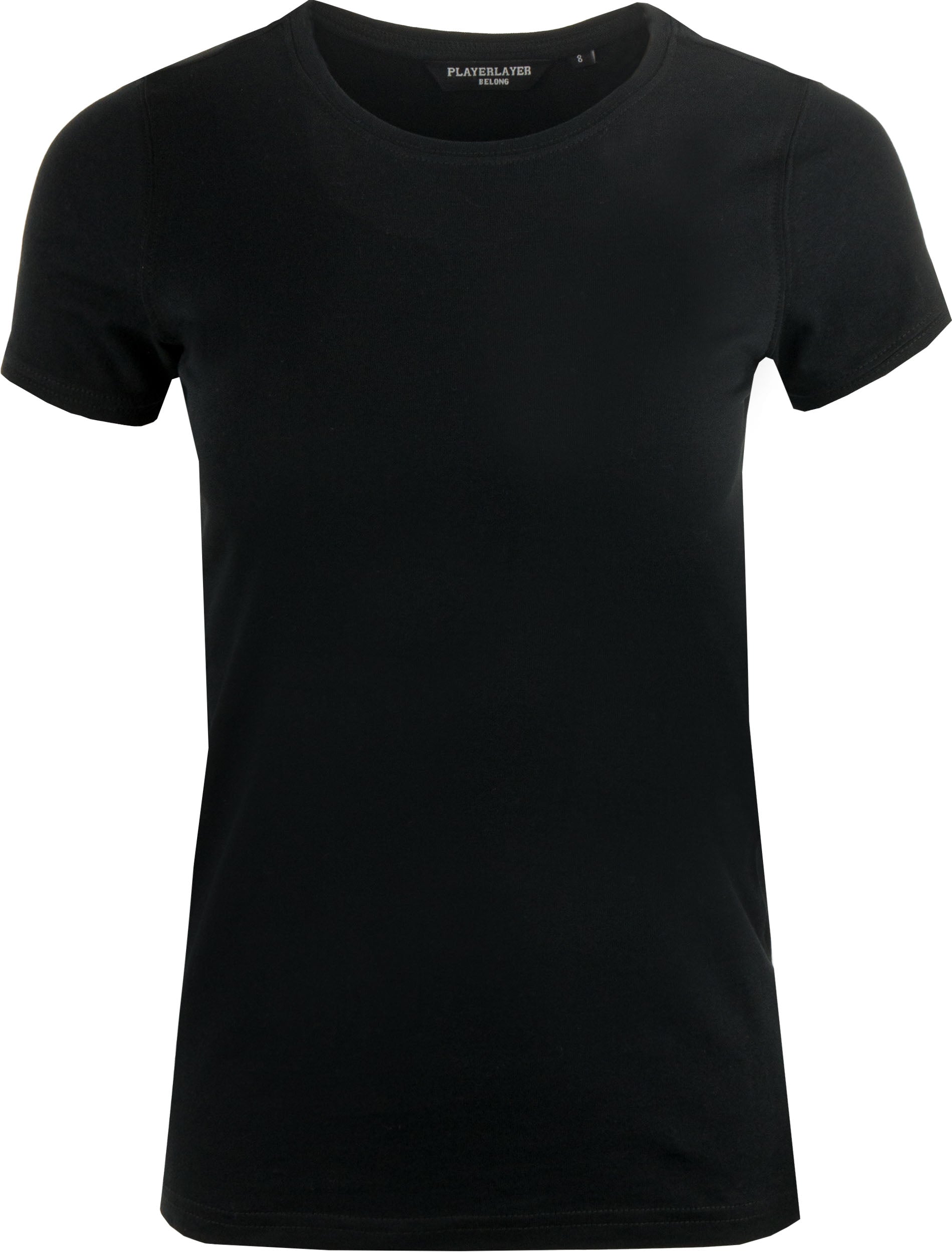 Women's T-shirt Playerlayer Base Black, Xs