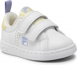 Fila Crosscourt 2 Nt Velcro White/Transparent Yellow Junior