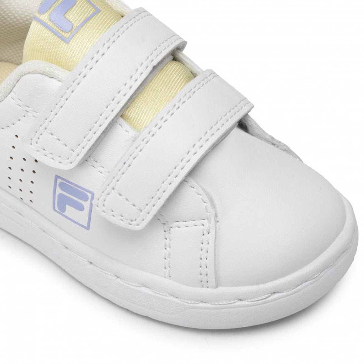 Fila Crosscourt 2 Nt Velcro White/Transparent Yellow Junior