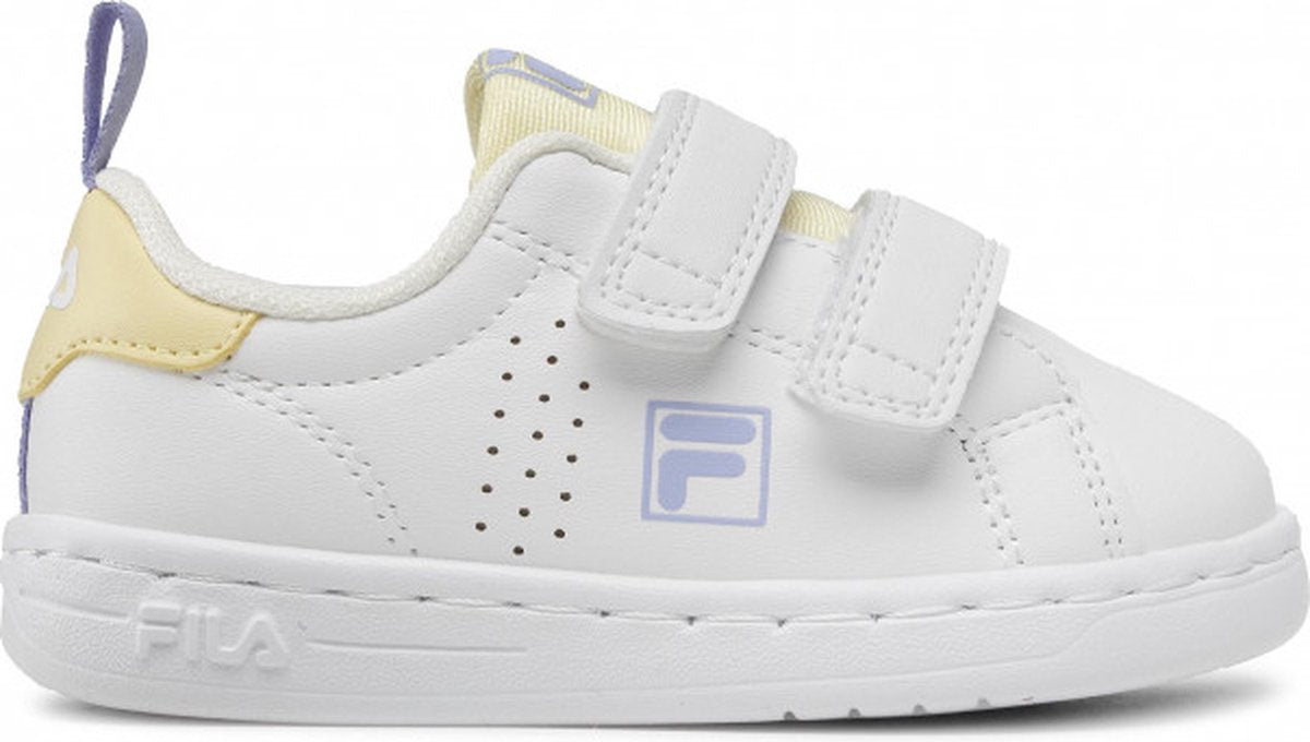 Fila Crosscourt 2 Nt Velcro White/Transparent Yellow Junior