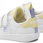 Fila Crosscourt 2 Nt Velcro White/Transparent Yellow Junior